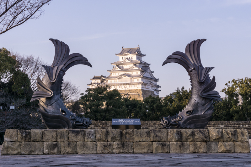 姫路城 on the 鯱