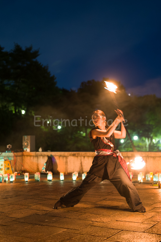 ファイヤーパフォーマンス@クリスマス