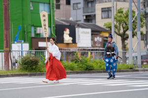 楠公武者行列